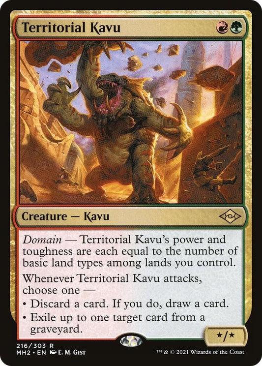 Territorial Kavu - Rare - 216/303