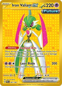 Iron Valiant EX - 261/182 (Holofoil)