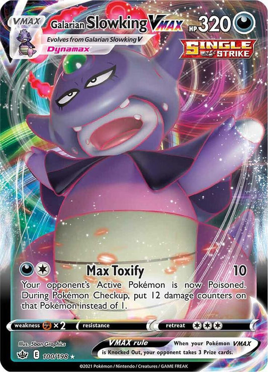 Galarian Slowking VMAX - Holofoil - 100/198