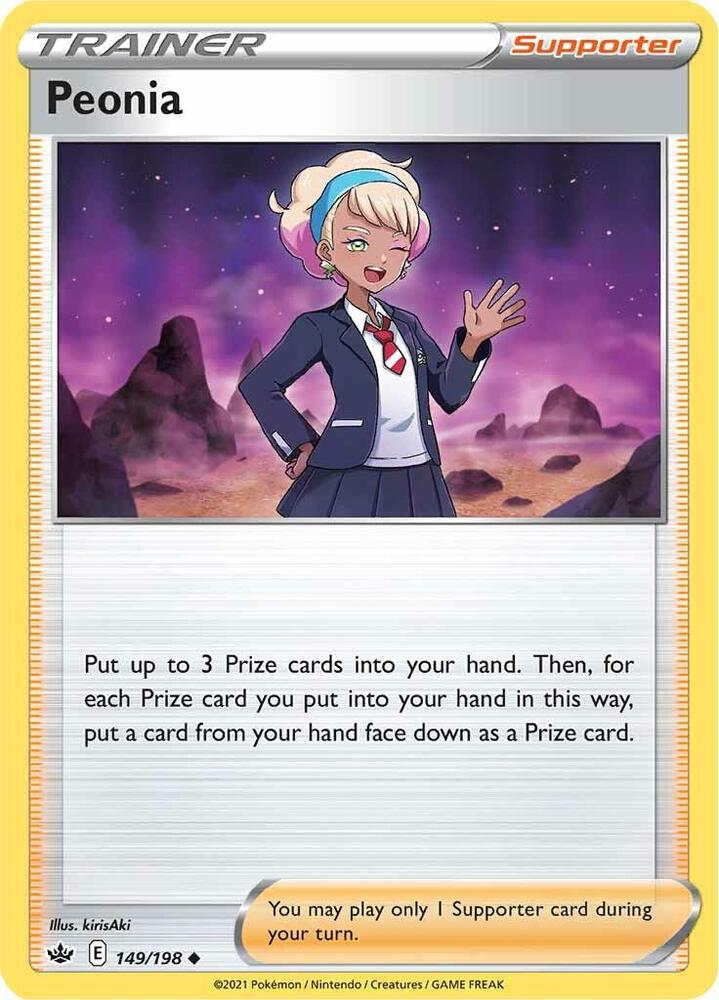 Peonia - 149/198 - Reverse Holofoil