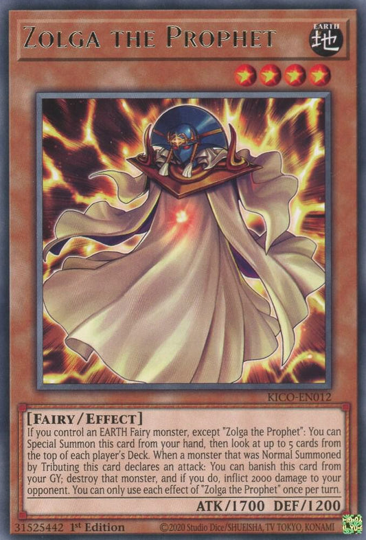 Zolga the Prophet - Rare - 1st edition - KICO-EN012