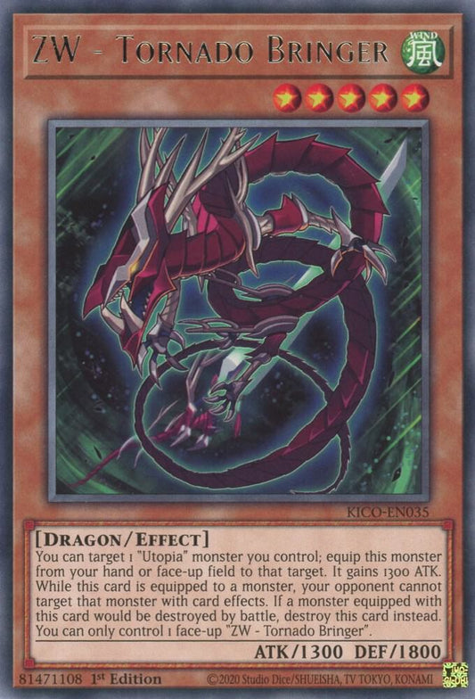 ZW - Tornado Bringer - Rare - 1st edition - KICO-EN035