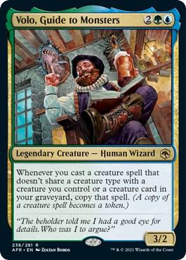 Volo, Guide to Monsters - Rare - 238/281