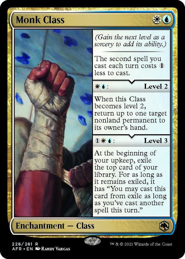 Monk Class - Rare - 228/281