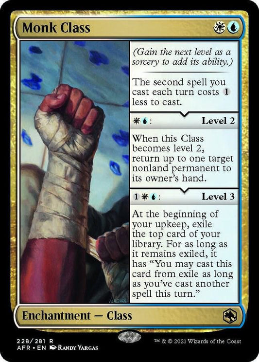 Monk Class - Rare - 228/281