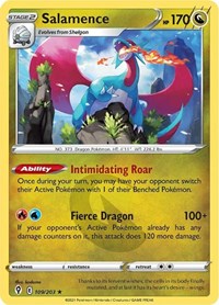 Salamence - Reverse Holofoil - 109/203