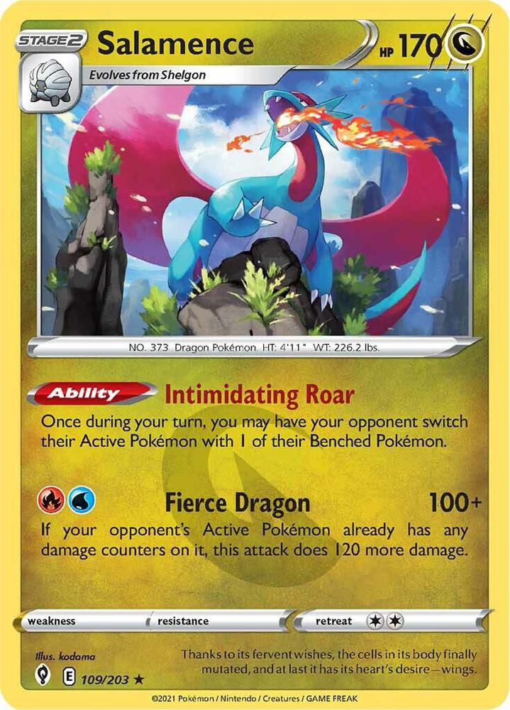 Salamence - Holofoil - 109/203