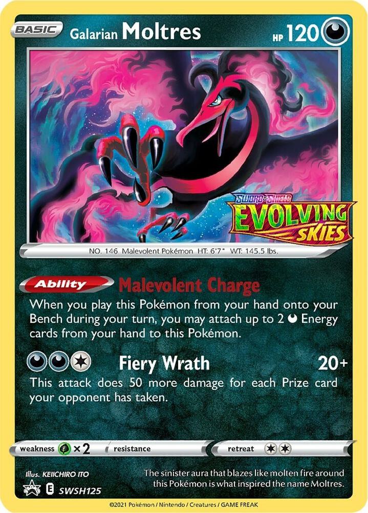 Galarian Moltres (Prerelease) - Promo - SWSH125