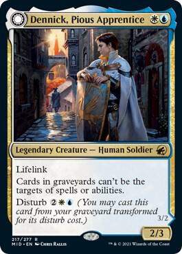 Dennick, Pious Apprentice - Rare - 217/277