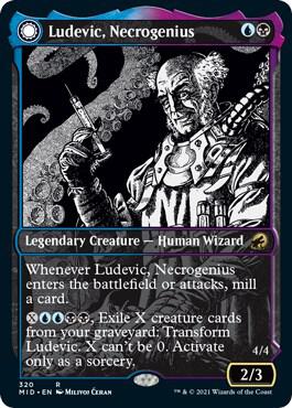 Ludevic, Necrogenius (Showcase)- Rare - 320
