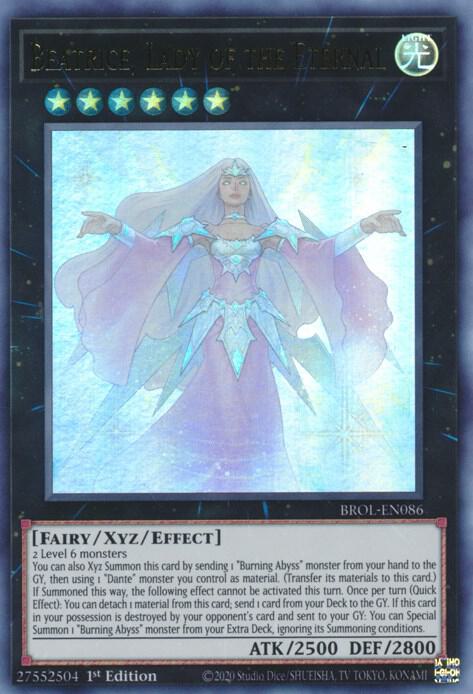 Beatrice, Lady of the Eternal - Ultra Rare - 1st Edition - BROL-EN086
