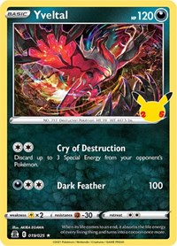 Yveltal - Holofoil - 019/025