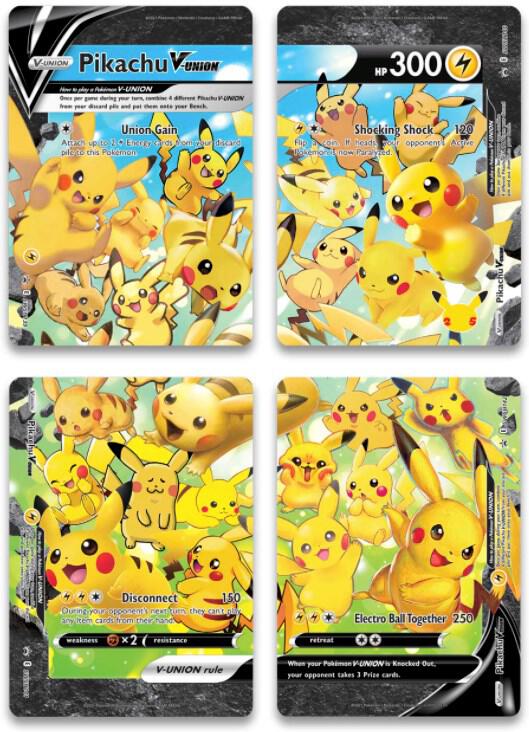 Pikachu V-Union [Set of 4] - SWSH139-142