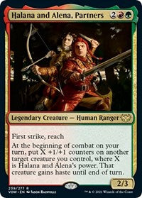 Halana and Alena, Partners - Non-Foil - 239/277
