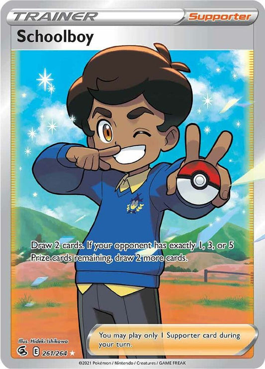 Schoolboy (Full Art) - Holofoil - 261/264
