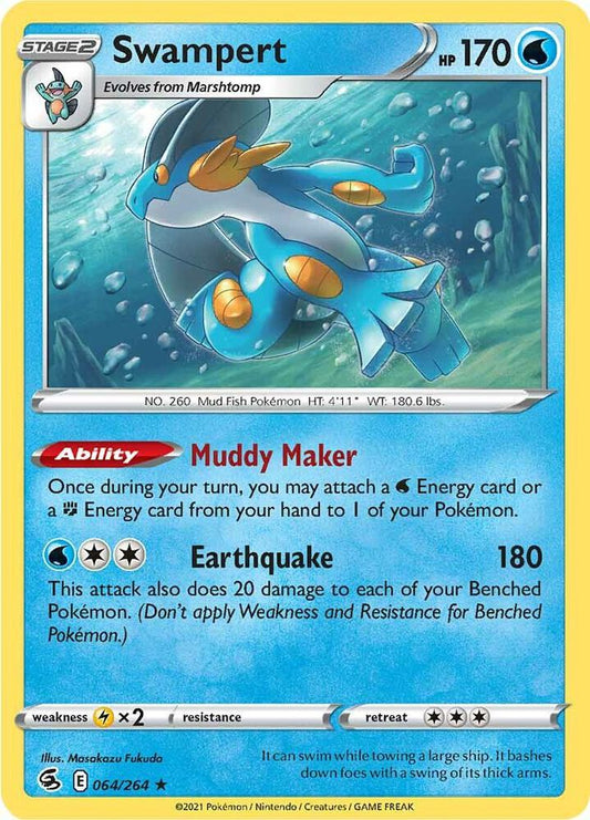 Swampert - Holofoil - 064/264