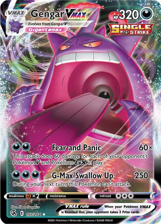 Gengar VMAX - Ultra Rare - 157/264