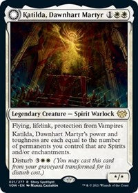 Katilda, Dawnhart Martyr - Non-Foil - 021/277