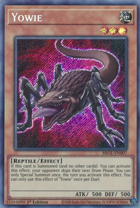 Yowie - Secret Rare - 1st Edition - BROL-EN007