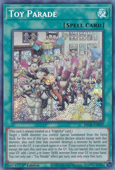 Toy Parade - Secret Rare - 1st Edition - BROL-EN037