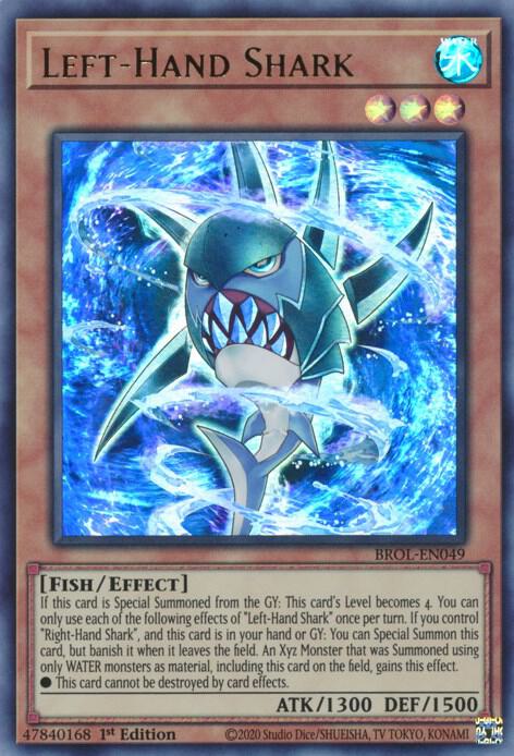 Left-Hand Shark - 1st Edition - BROL-EN049