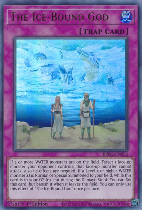 The Ice-Bound God - 1st Edition - BROL-EN052