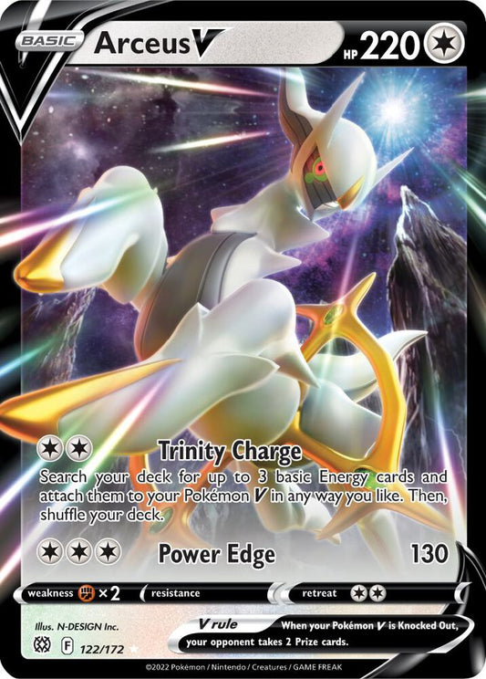 Arceus V - Ultra Rare - Foil - 122/172