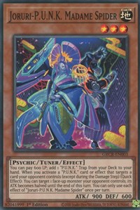 Joruri-P.U.N.K. Madame Spider (Super Rare) - 1st Edition - GRCR-EN003