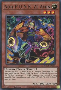 Noh-P.U.N.K. Ze Amin (Super Rare) - 1st Edition - GRCR-EN004