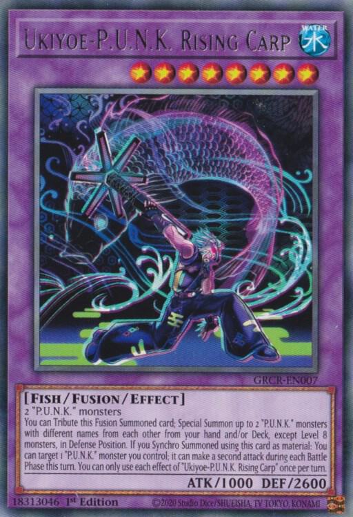 Ukiyoe-P.U.N.K Rising Carp - 1st Edition - GRCR-EN007