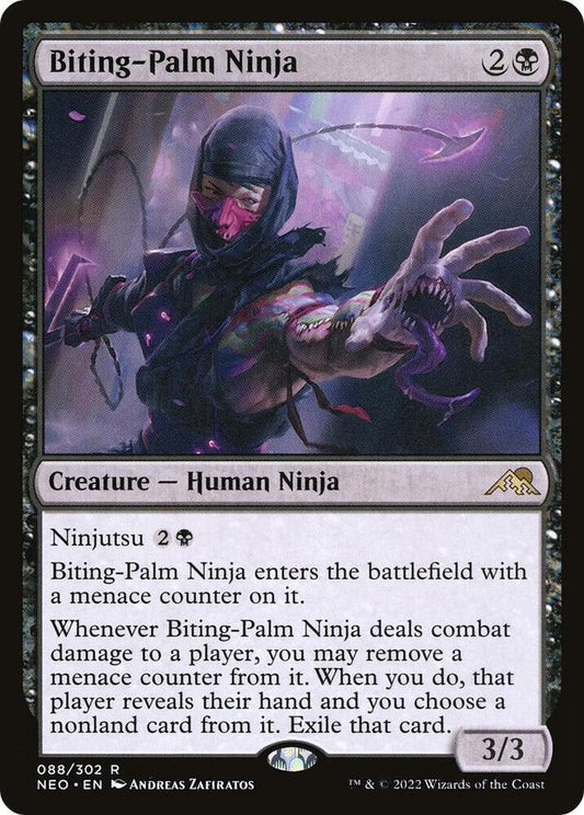 Biting-Palm Ninja - Nonfoil - 088/302