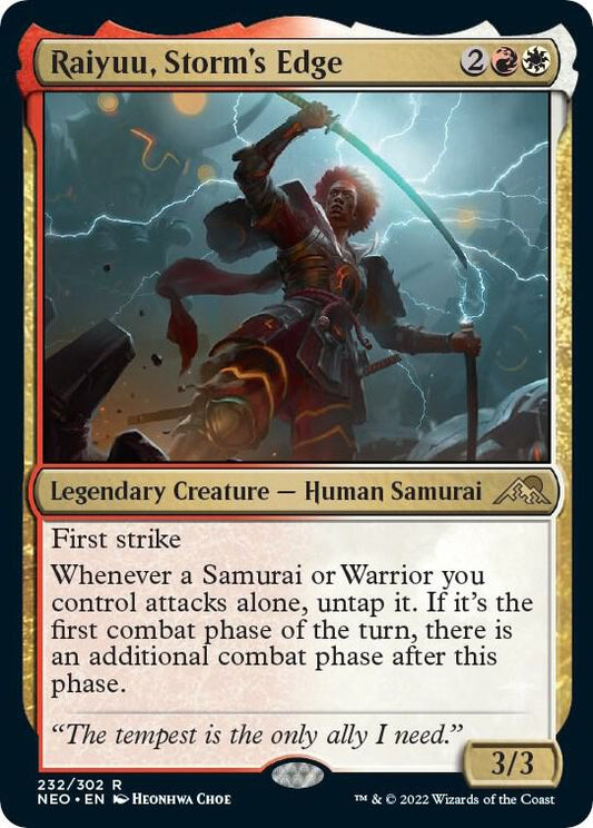 Raiyuu, Storm's Edge - Rare - 232/302