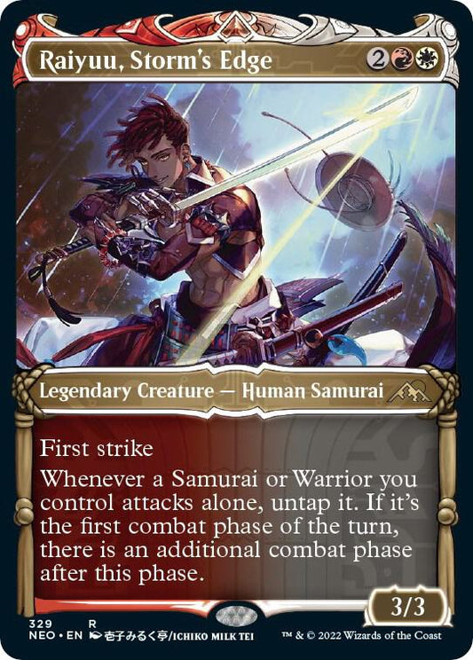 Raiyuu, Storm's Edge (Showcase) - Rare - 329