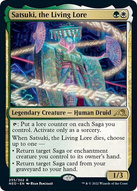 Satsuki, the Living Lore - Rare - 235/302