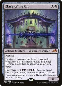Blade of the Oni - Non-Foil - 089/302
