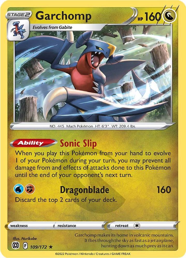 Garchomp - Nonfoil - 109/172