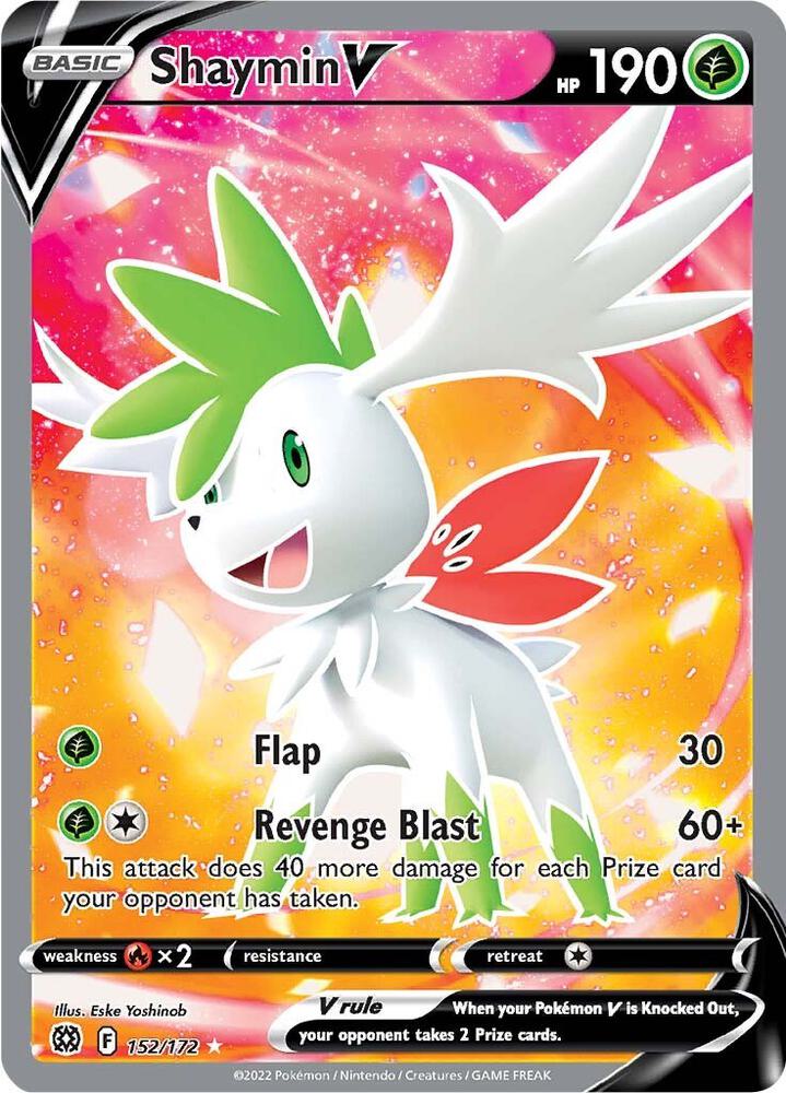 Shaymin V (Full Art) - Ultra Rare - 152/172