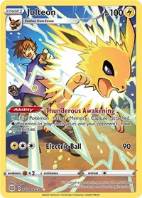 Jolteon TG04/TG30 Promo Holo Foil