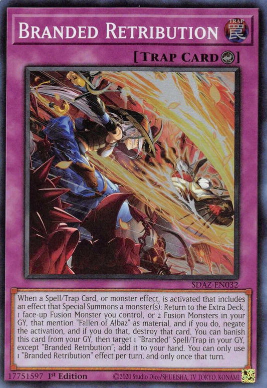 Branded Retribution - 1st Edition - SDAZ-EN032