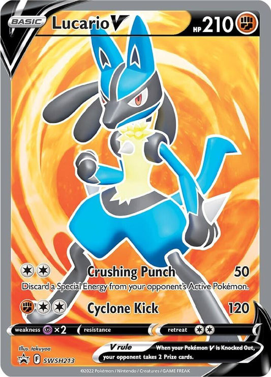 Lucario V - SWSH213 - Promo