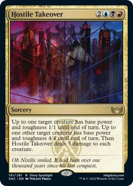 Hostile Takeover - Rare - 191/281