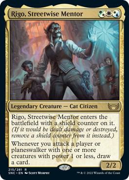 Rigo, Streetwise Mentor - Rare - 215/281