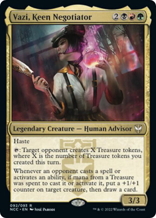 Vazi, Keen Negotiator - Rare - 092/093