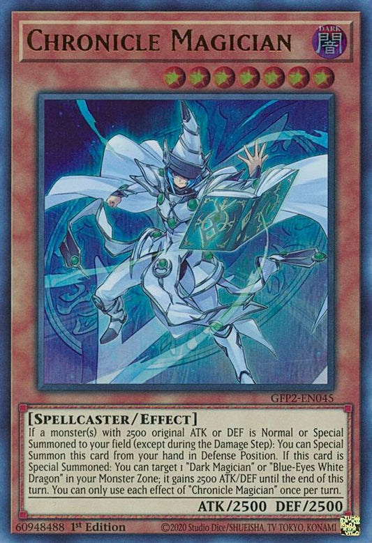 Chronicle Magician - Ultra Rare - 1st Edition - GFP2-EN045