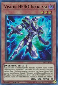 Vision HERO Increase (Ultra Rare) - 1st Edition - GFP2-EN057
