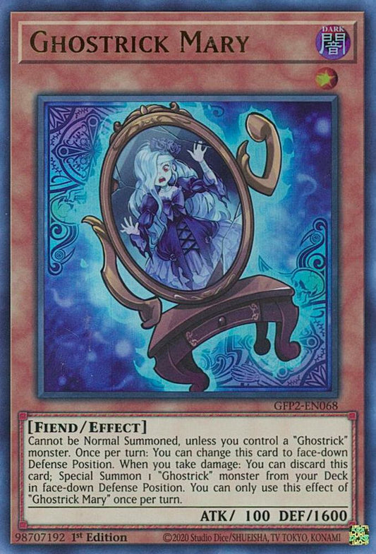 Ghostrick Mary - Ultra Rare - 1st Edition - GFP2-EN068