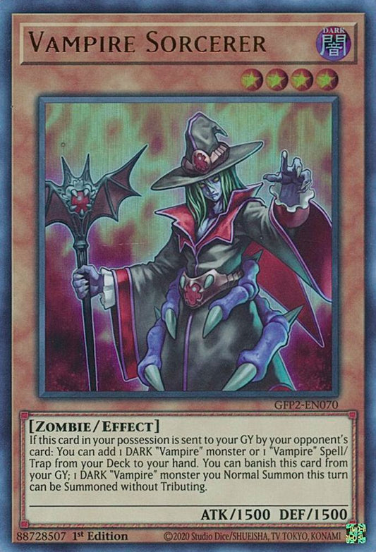 Vampire Sorcerer - Ultra Rare - 1st Edition - GFP2-EN070
