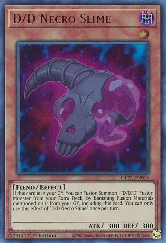 D/D Necro Slime - Ultra Rare - 1st Edition - GFP2-EN075