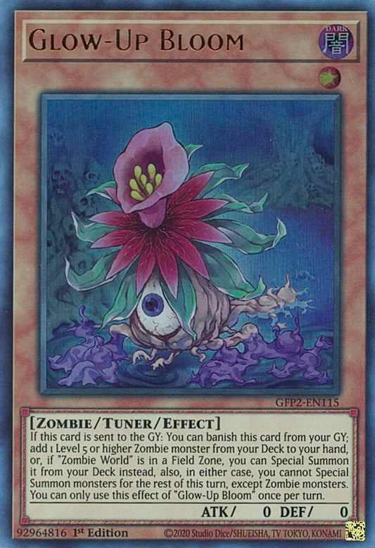 Glow-Up Bloom - Ultra Rare - 1st Edition - GFP2-EN115