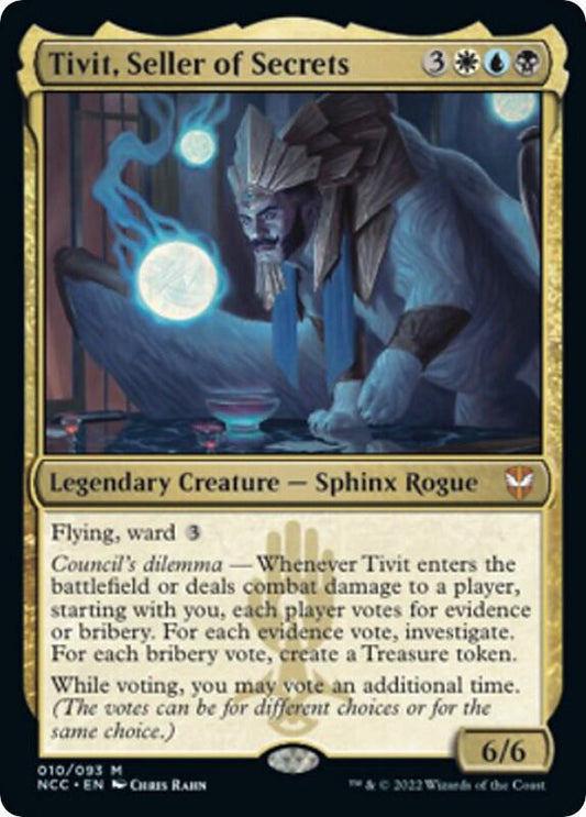 Tivit, Seller of Secrets - Mythic - 010/093